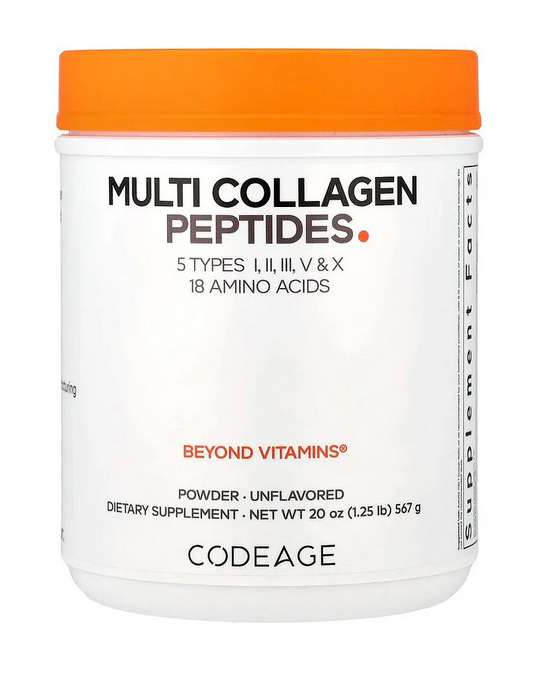 Codeage Multi Collagen Peptides Powder Unflavored в официальном магазине iHerb США - заказать в Россию