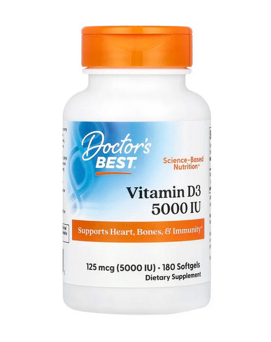 Витамин Doctor's Best Vitamin D3 в официальном магазине iHerb США для заказа в Россию